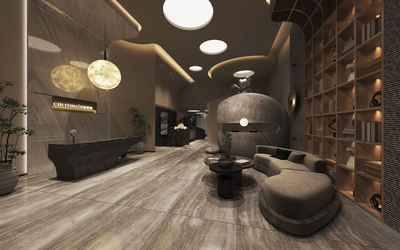 营造天人合一的康养空间 李焕强中医馆室内装饰工程探析